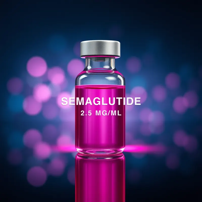 Semaglutide 2.5mg/mL · 1 mL