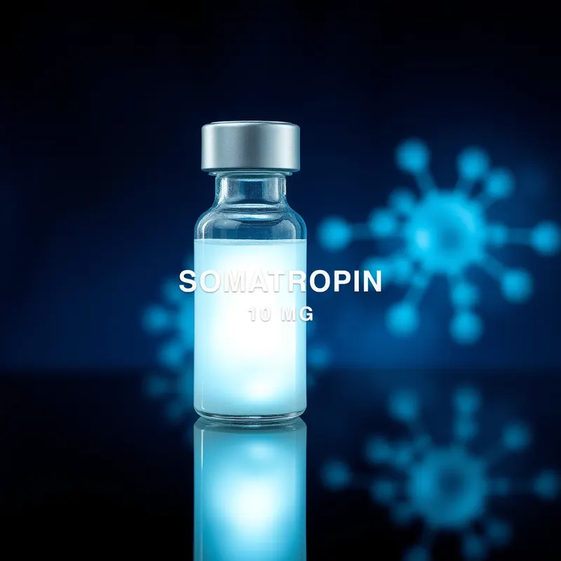 Somatropin · 10mg · 5 mL vial